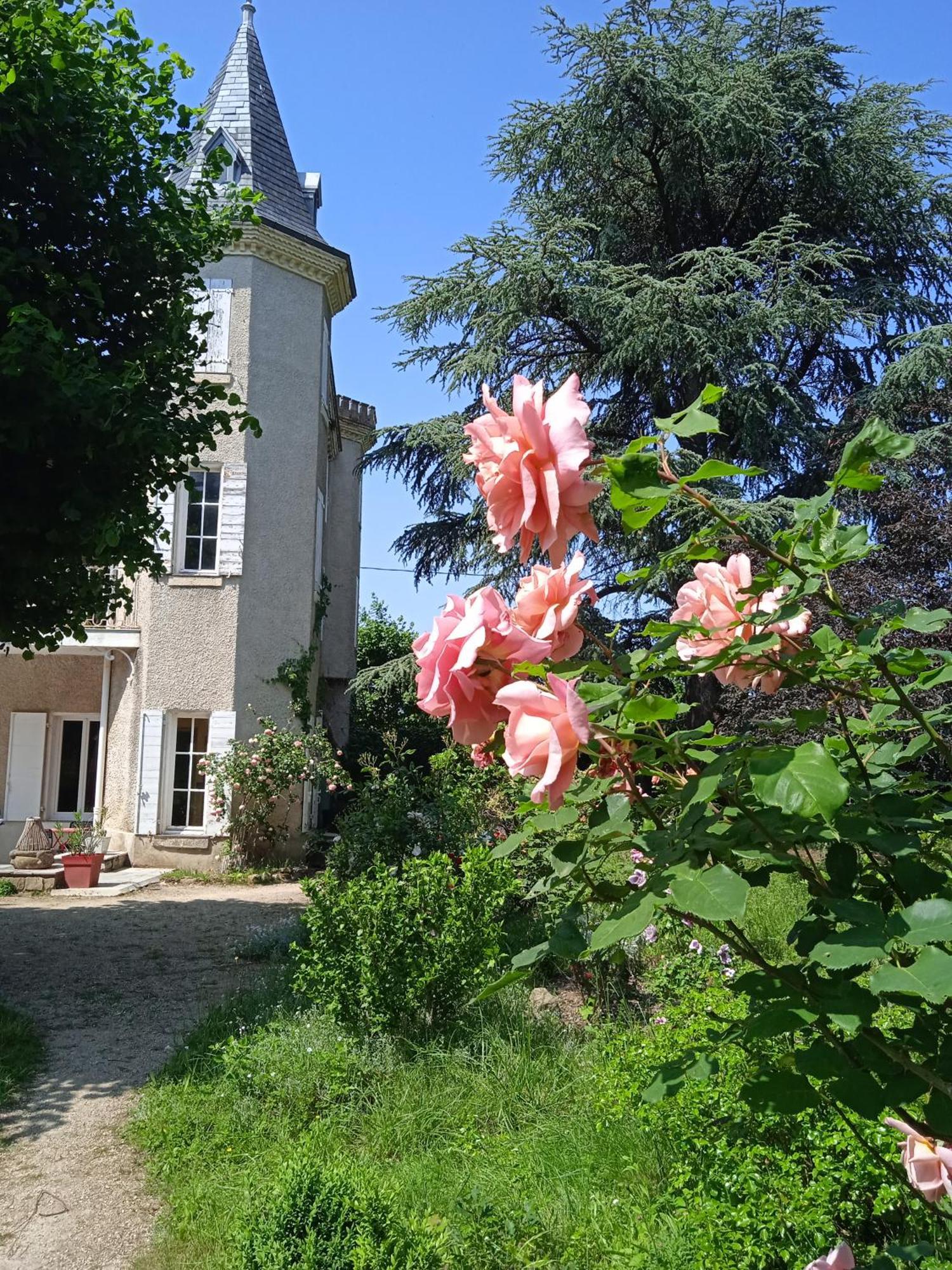 Maison Calme Avec Piscine Entouree De Son Parc Quintenas المظهر الخارجي الصورة